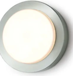 Kellerleuchte LED Edelstahl IP44 Weiß rund 350 lm