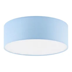 Kinderzimmerlampe Decke Blau Ø 38 cm rund flach