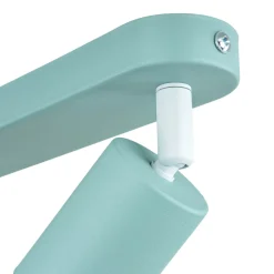 Kinderzimmerlampe Decke Mint L: 52 cm Metall 3-flammig GU10