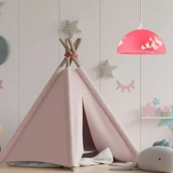 Kinderzimmerlampe Mädchen Pink rund Lampe