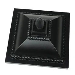 Klassische Außenstehleuchte in anthrazit