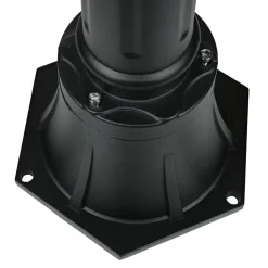 Klassische Außenstehleuchte in anthrazit