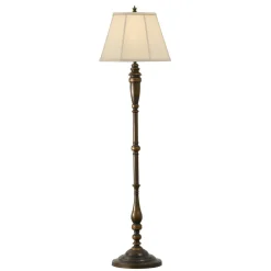 Klassische Stehlampe HELISSENT 157,5 cm in Bronze