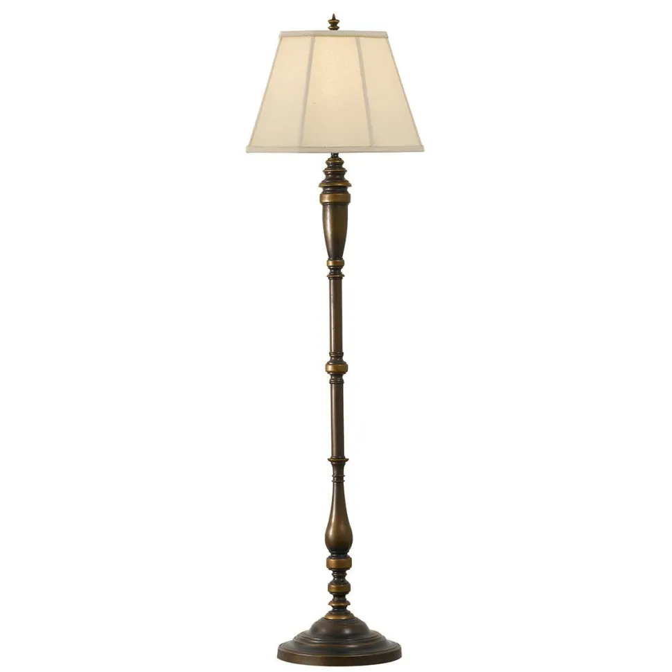 Klassische Stehlampe HELISSENT 157,5 cm in Bronze