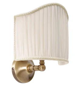 Klassische Wandleuchte E14 Bronze Hell