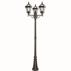 Klassischer Kandelaber in antik braun