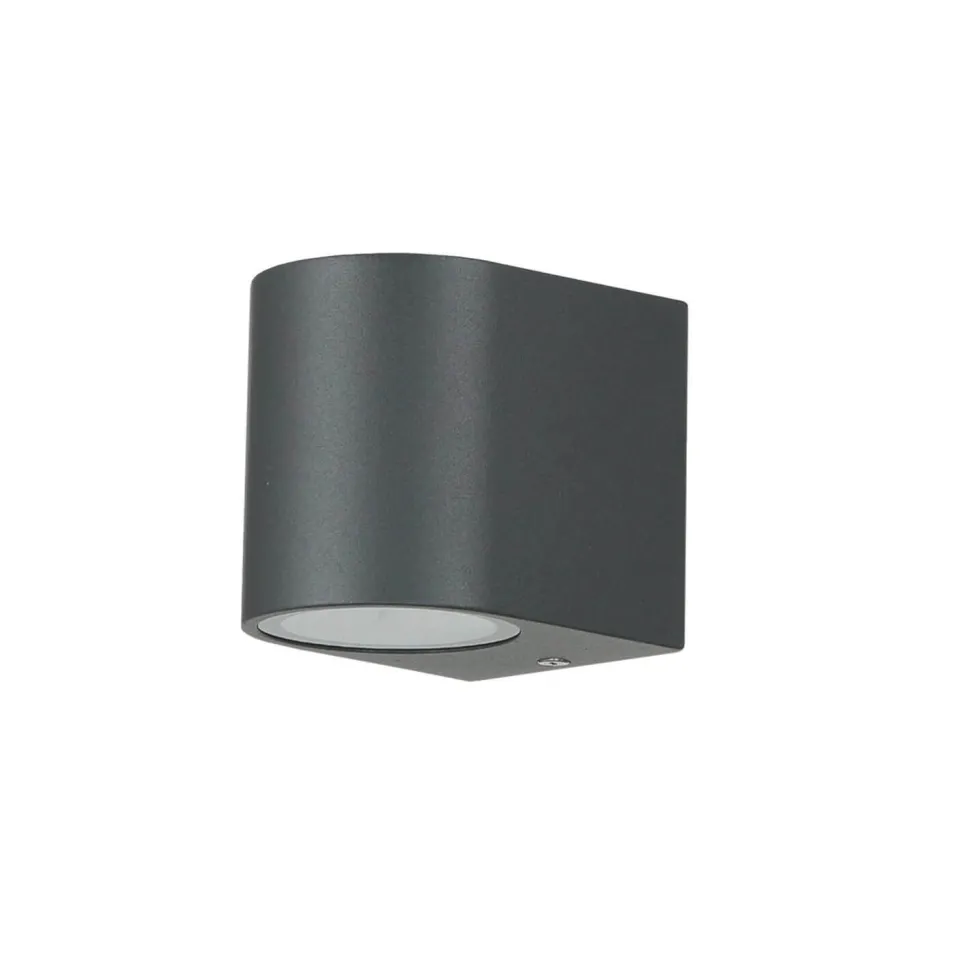 Kleine Außenlampe Garten H:7cm Anthrazit AALBORG