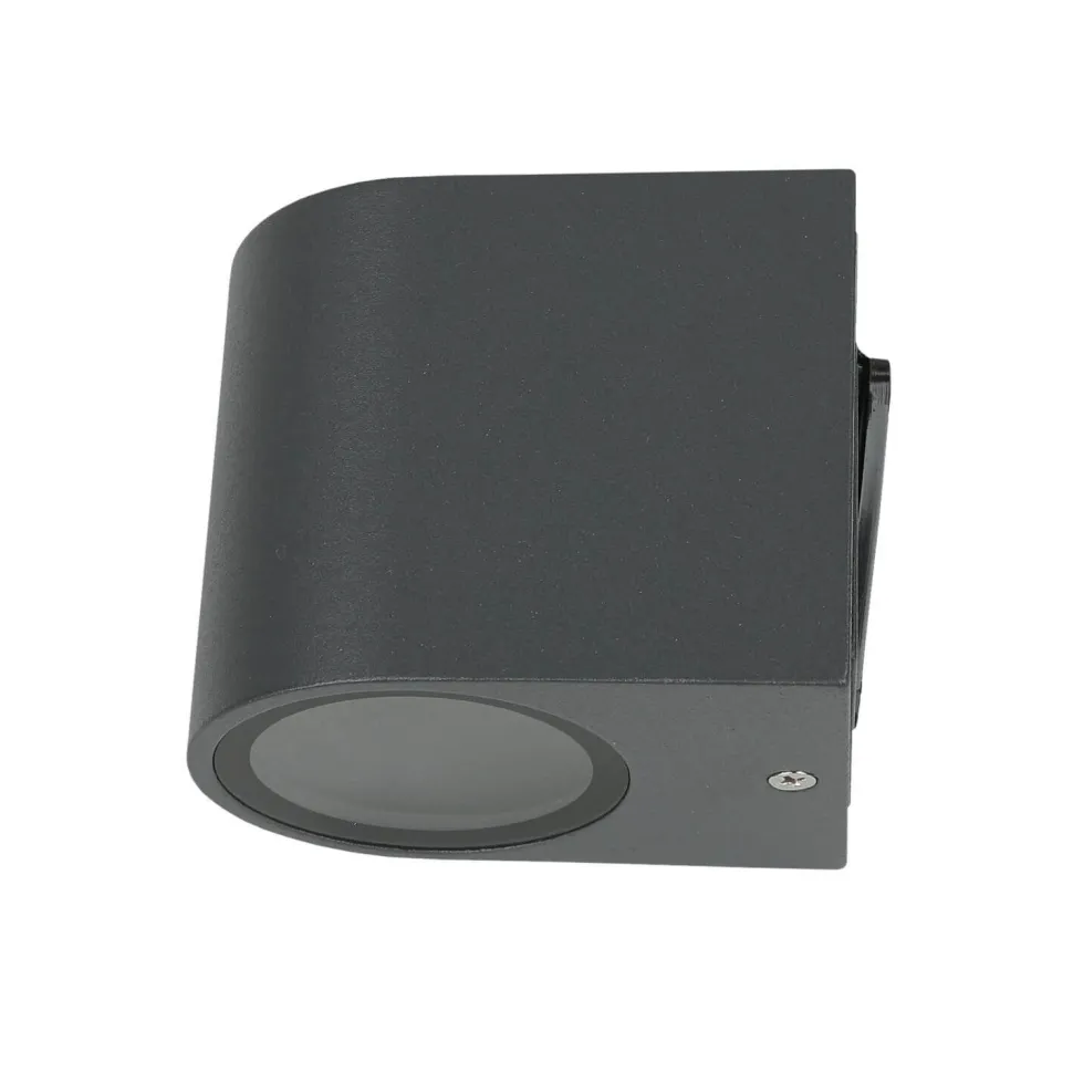 Kleine Außenlampe Garten H:7cm Anthrazit AALBORG