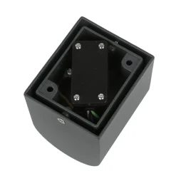 Kleine Außenlampe Garten H:7cm Anthrazit AALBORG