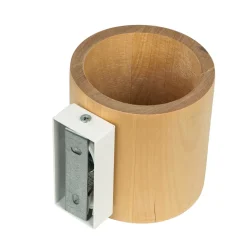 Kleine Wandlampe Holz Up Down G9 wohnlich VALERYA Flur