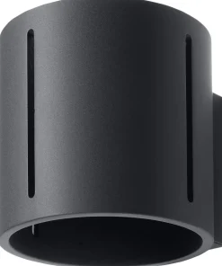 Kleine Wandleuchte Schwarz 10 cm Up Down Metall G9