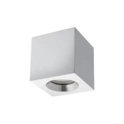 Kleiner Deckenspot Aluminium Glas IP44 B:8,5 cm Chrom