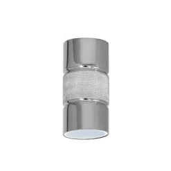 Kleiner Deckenspot Chrom H:11cm schmal Modern DITA