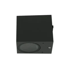 Kompakte Wandlampe für außen Anthrazit GU10 AALBORG