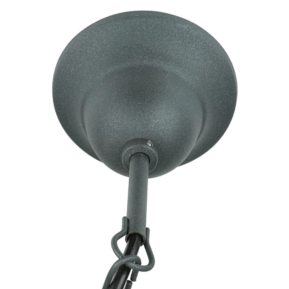 Kronleuchter ABUELA Stoff 5-flmg Landhaus Esstisch