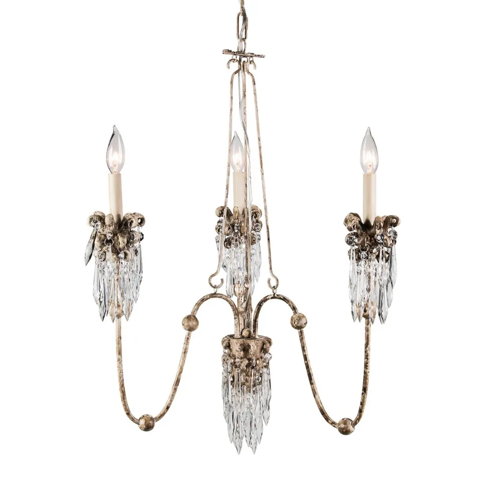 Kronleuchter CANDELA 14 in Gold Kristall Ø65 Lampe