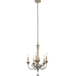 Kronleuchter CANDELA 13 in Silber Gold Lampe