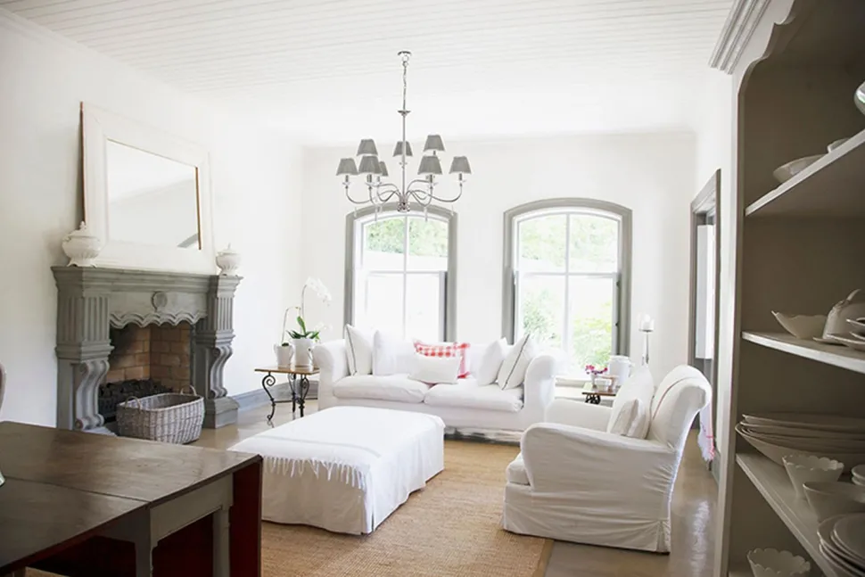 Kronleuchter CANDELA 6 Nickel 5xE14 kürzbar Lampe