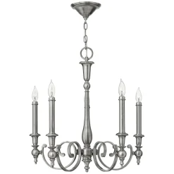 Kronleuchter CANDELA 16 Nickel 5xE14 kürzbar Lampe