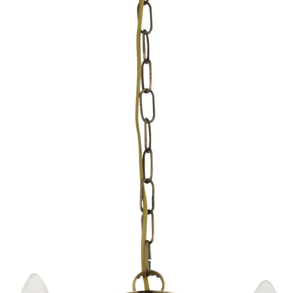 Kronleuchter in Messing Antik E14 Metall 12-flammig Ø 88 cm