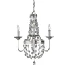 Kronleuchter Kristall in Nickel Klassisch CASTELO