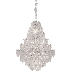 Kronleuchter Kristall Metall B: 58 cm H: max. 120 cm 11x E14