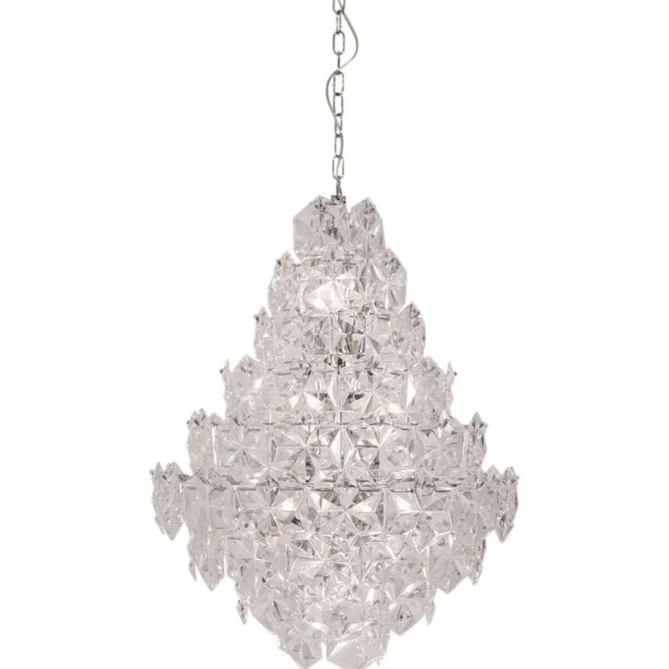 Kronleuchter Kristall Metall B: 58 cm H: max. 120 cm 11x E14