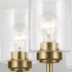 Kronleuchter Metall Glas 50,2 cm breit H: max. 144,4 cm