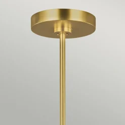 Kronleuchter Metall Jugendstil in Messing Ø76cm 9-armig