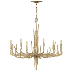 Kronleuchter PALINA in Gold Ø71cm kürzbar Lampe