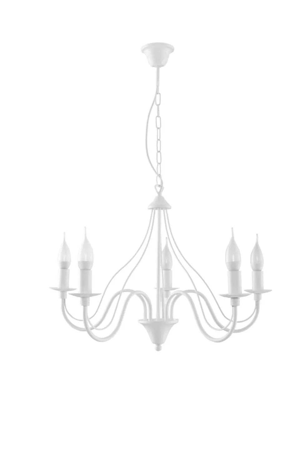 Kronleuchter rustikal Weiß