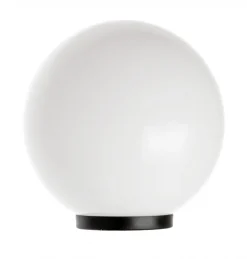 Kugel Gartenleuchte Weiß Ø40cm rund KULKA