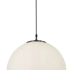 Kugel Pendelleuchte Glasschirm Metall B:30 cm blendarm
