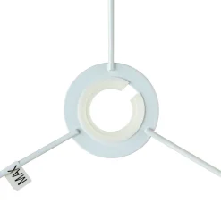 Lampenschirm Hängelampe Schwarz Gold Ø 40 cm Stoff Modern