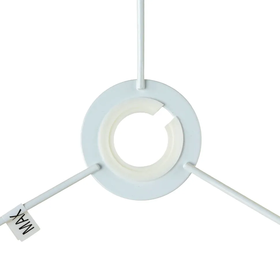 Lampenschirm Hängelampe Schwarz Gold Ø 40 cm Stoff Modern