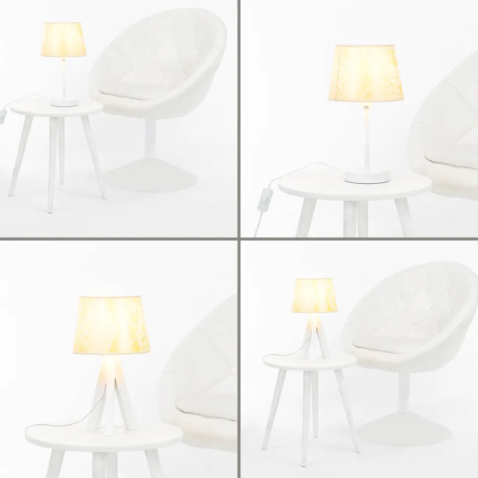 Lampenschirm konisch für Tischleuchte E14 WILLOW