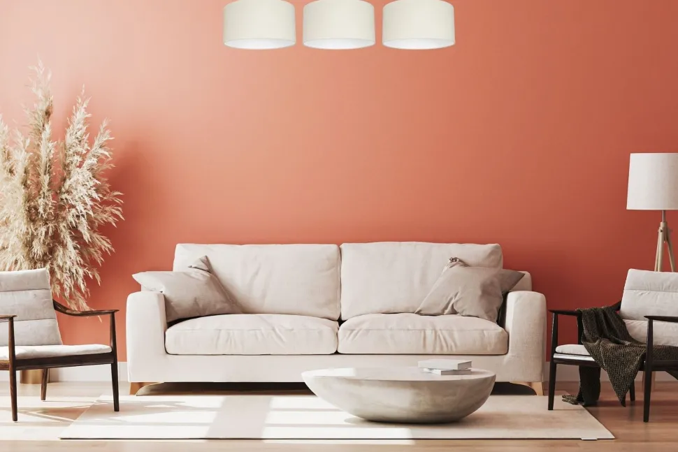 Lange Deckenleuchte Stoff Schwarz Ecru Weiß E27 100 cm