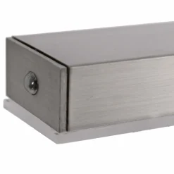 Lange LED Deckenlampe dimmbar in Stahl 122 cm 4000 K