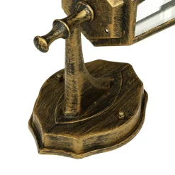 Laterne Außenleuchte E27 rustikal Gold Antik PARIS