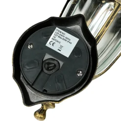 Laterne Wandleuchte Außen Gold Antik E27 IP44 MILANO