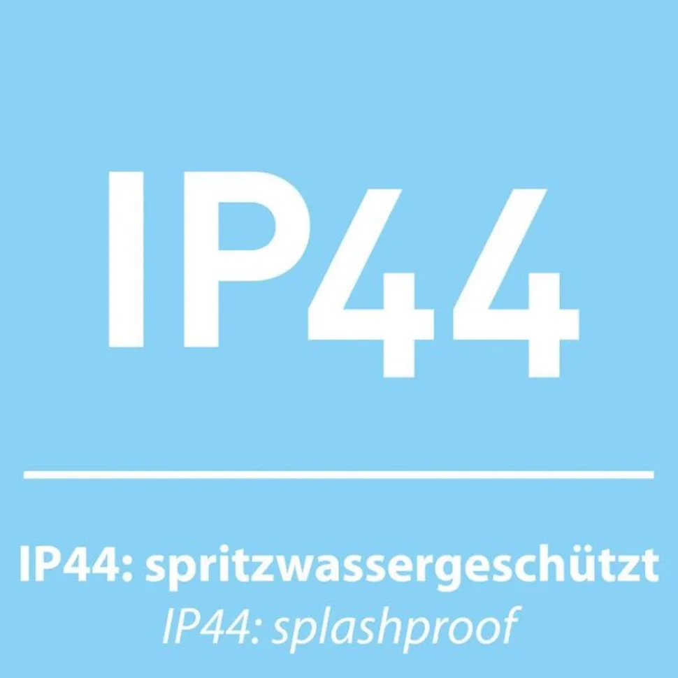 LED Akku Stehlampe Greige Dimmer Touch IP44 125,2 cm