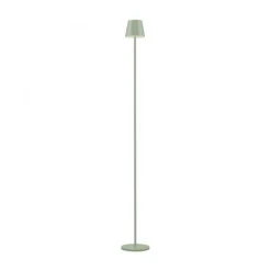 LED Akku Stehlampe Grün IP54 125 cm Touch Dimmen 3000 K