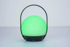 LED Akku Tischlampe Außen Bluetooth RGB 22,3 cm IP54