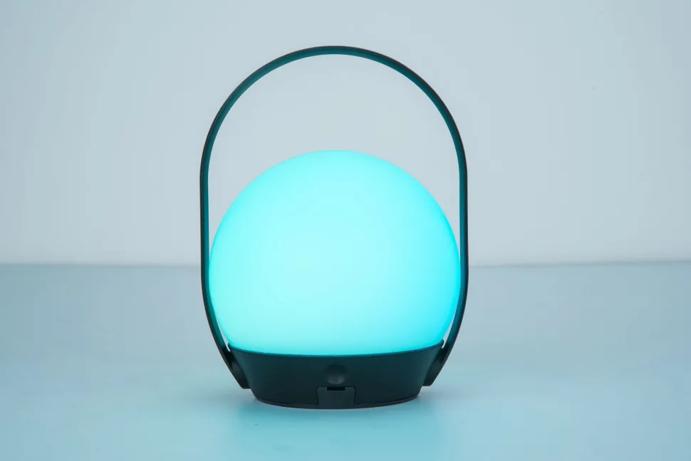LED Akku Tischlampe Außen Bluetooth RGB 22,3 cm IP54