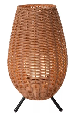 LED Akku Tischlampe dimmbar Natur IP44 36 cm 3000 K