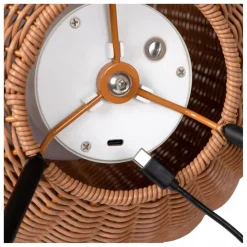 LED Akku Tischlampe dimmbar Natur IP44 36 cm 3000 K