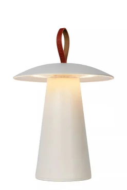 LED Akku Tischlampe dimmbar Aluminium 2700 K 29 cm IP54