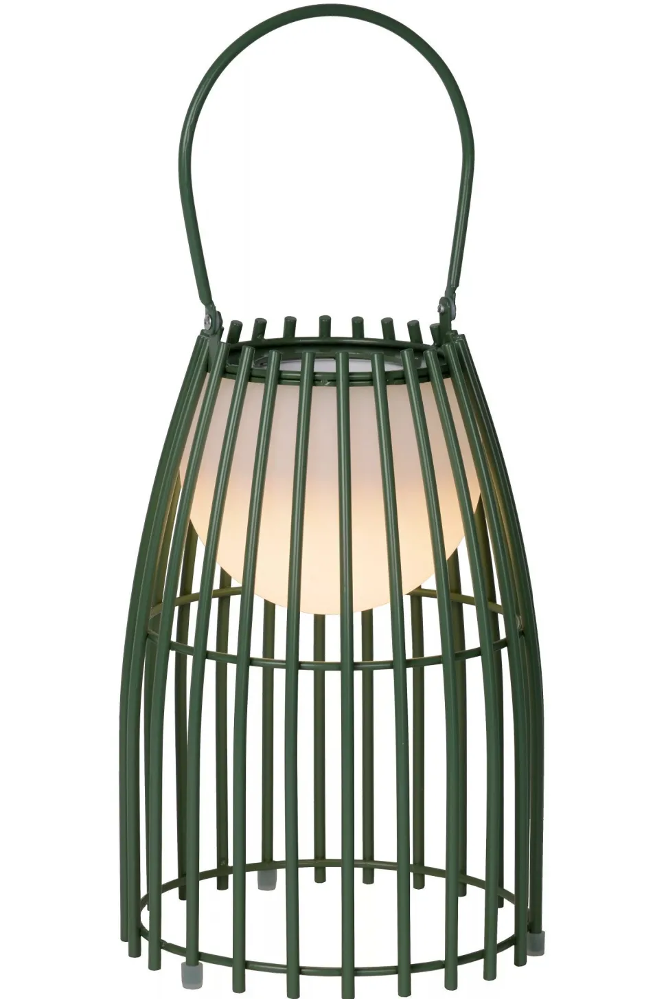 LED Akku Tischlampe dimmbar Grün IP44 40 cm Terrasse