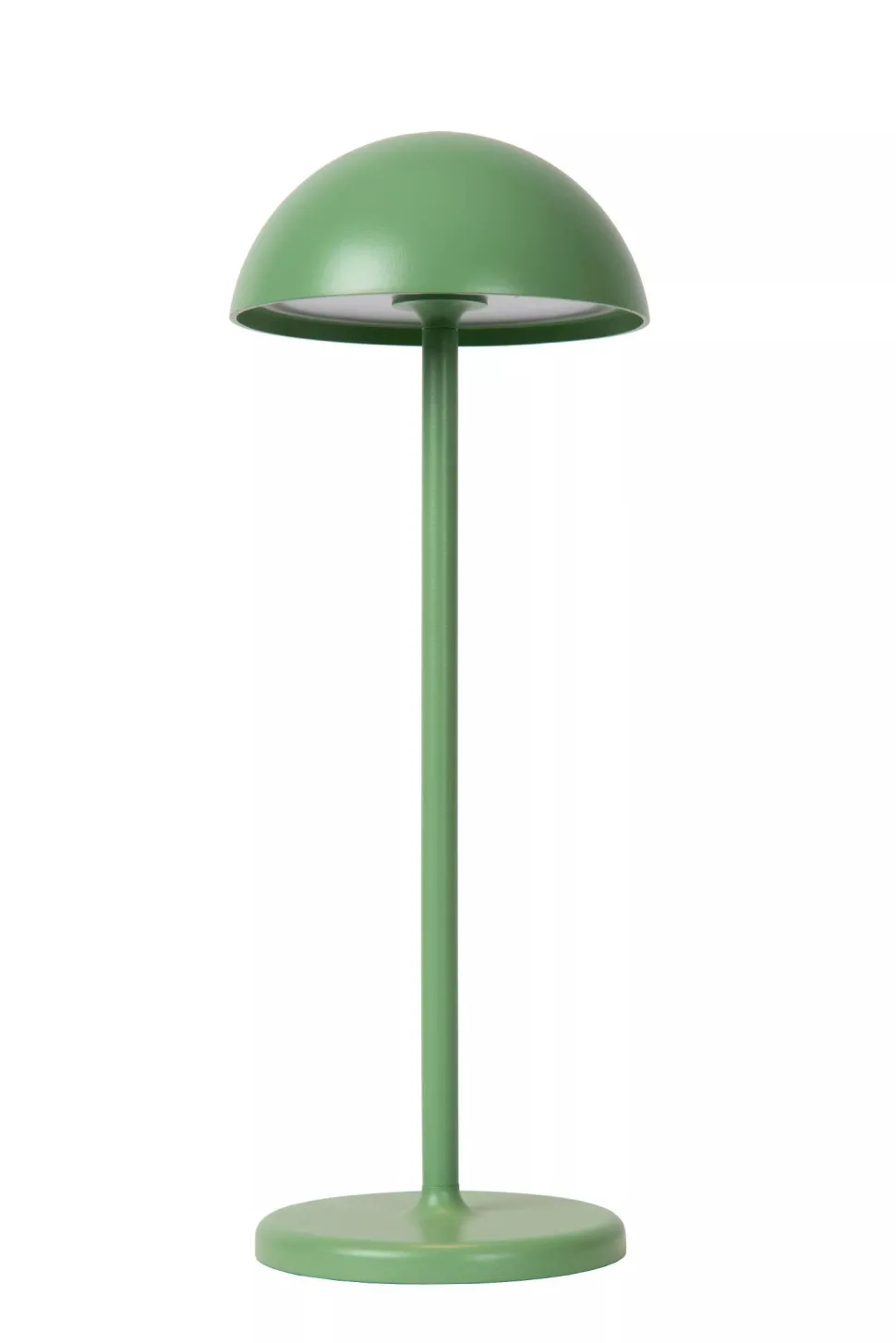 LED Akku Tischlampe Grün 32 cm 3000 K IP54 7h dimmbar