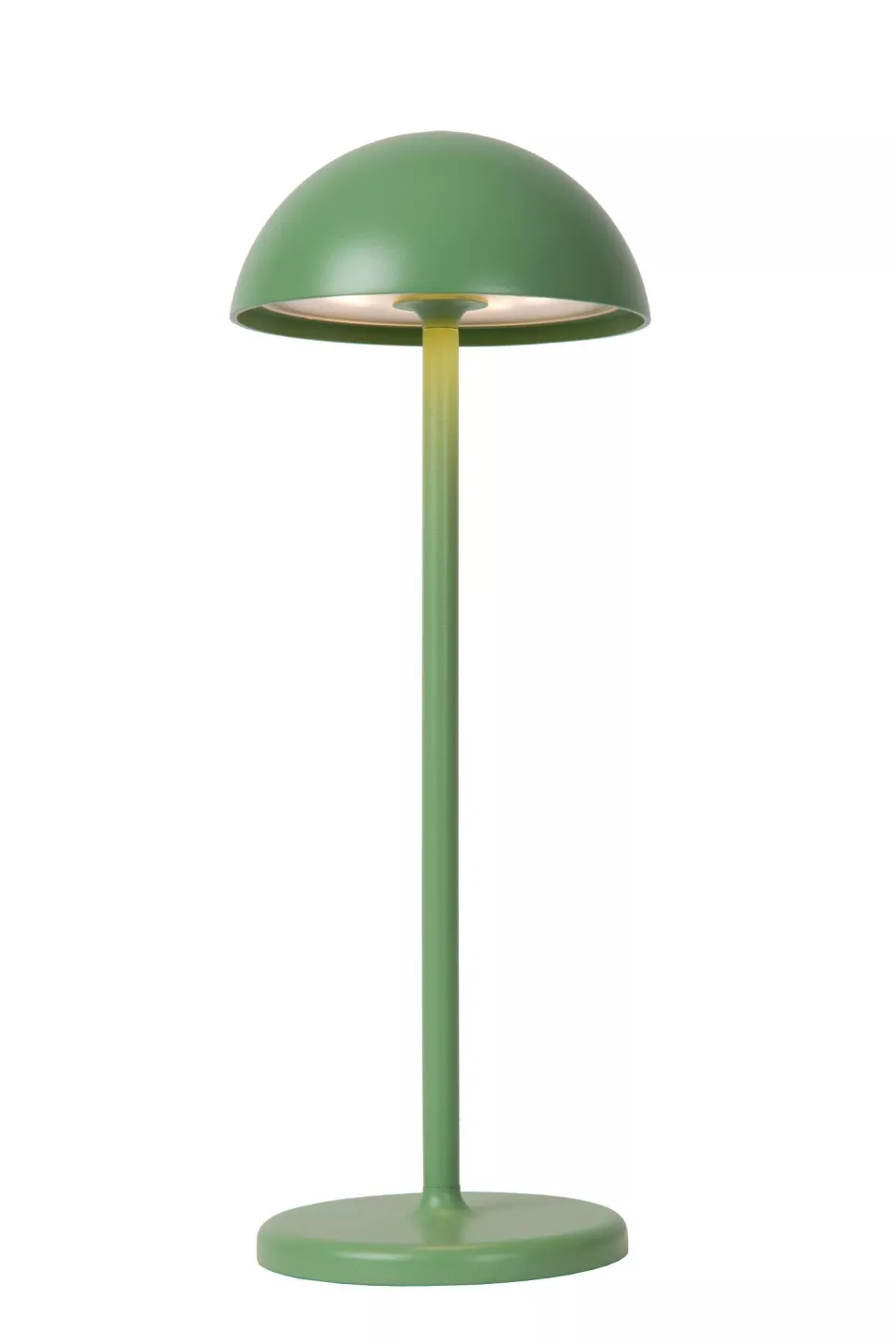 LED Akku Tischlampe Grün 32 cm 3000 K IP54 7h dimmbar